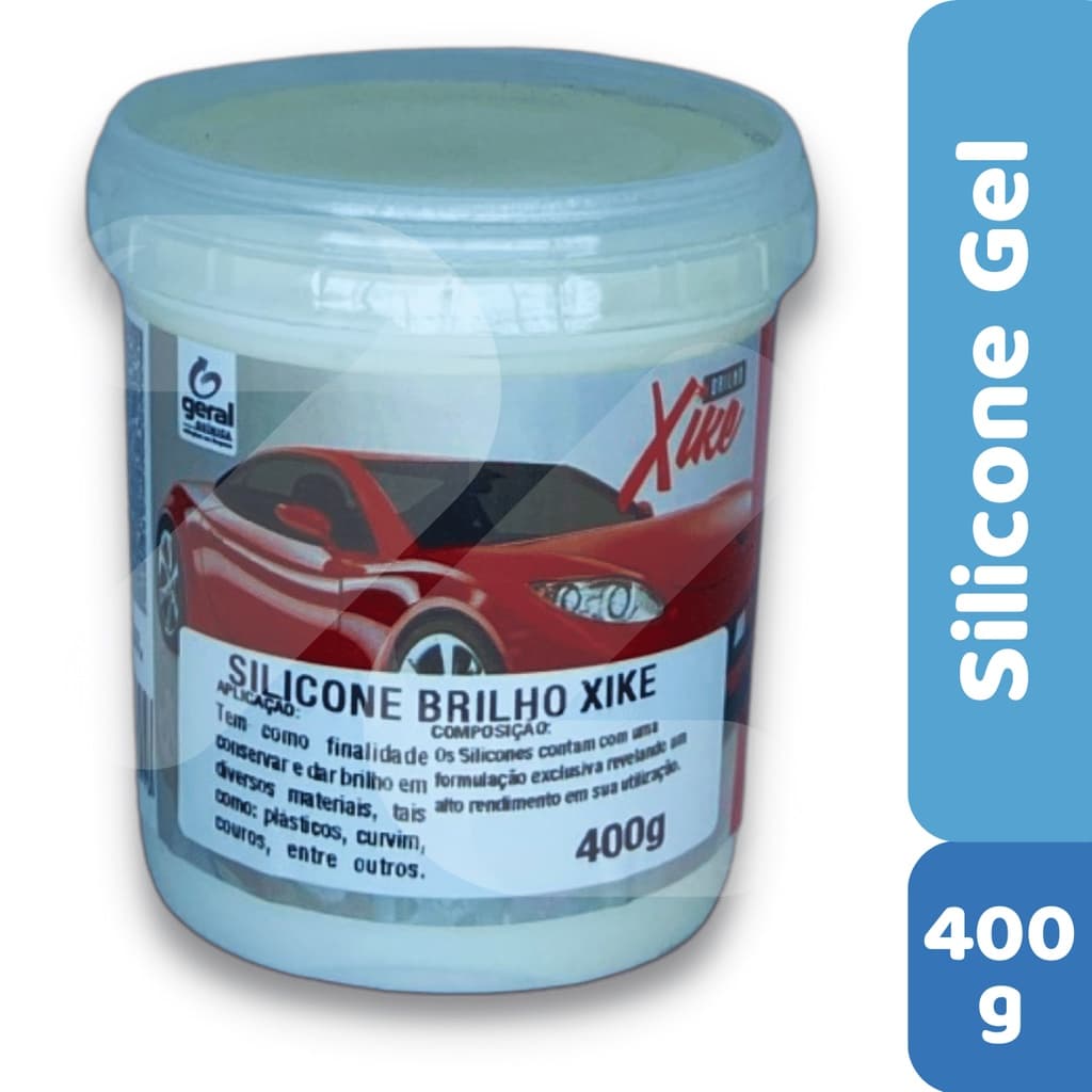 Silicone Gel Brilho Xike | Automotivo| Super Premium - 400Gr
