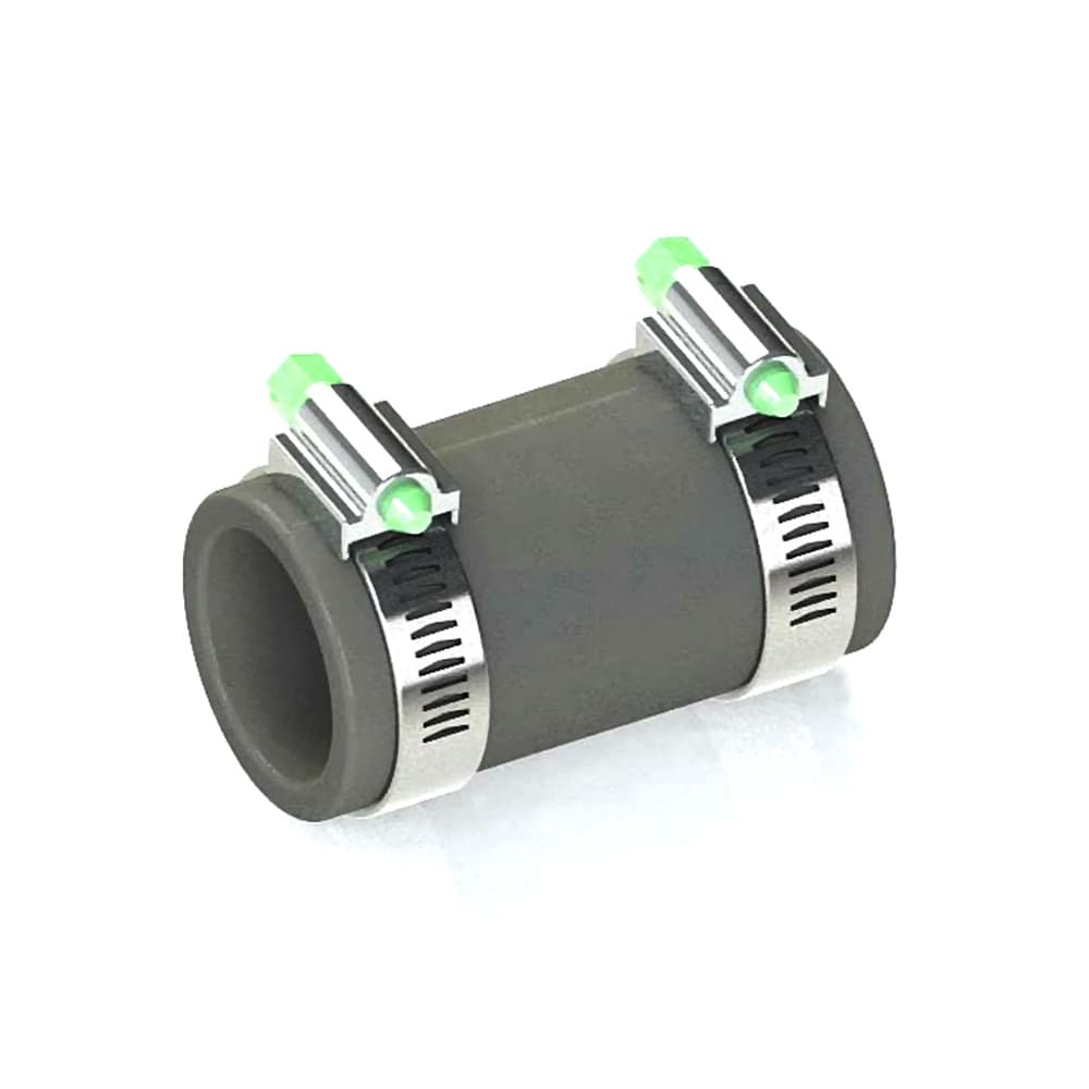 União Flexível Bitola 20Mm 1/2" Mangote De Borracha Agua Ar