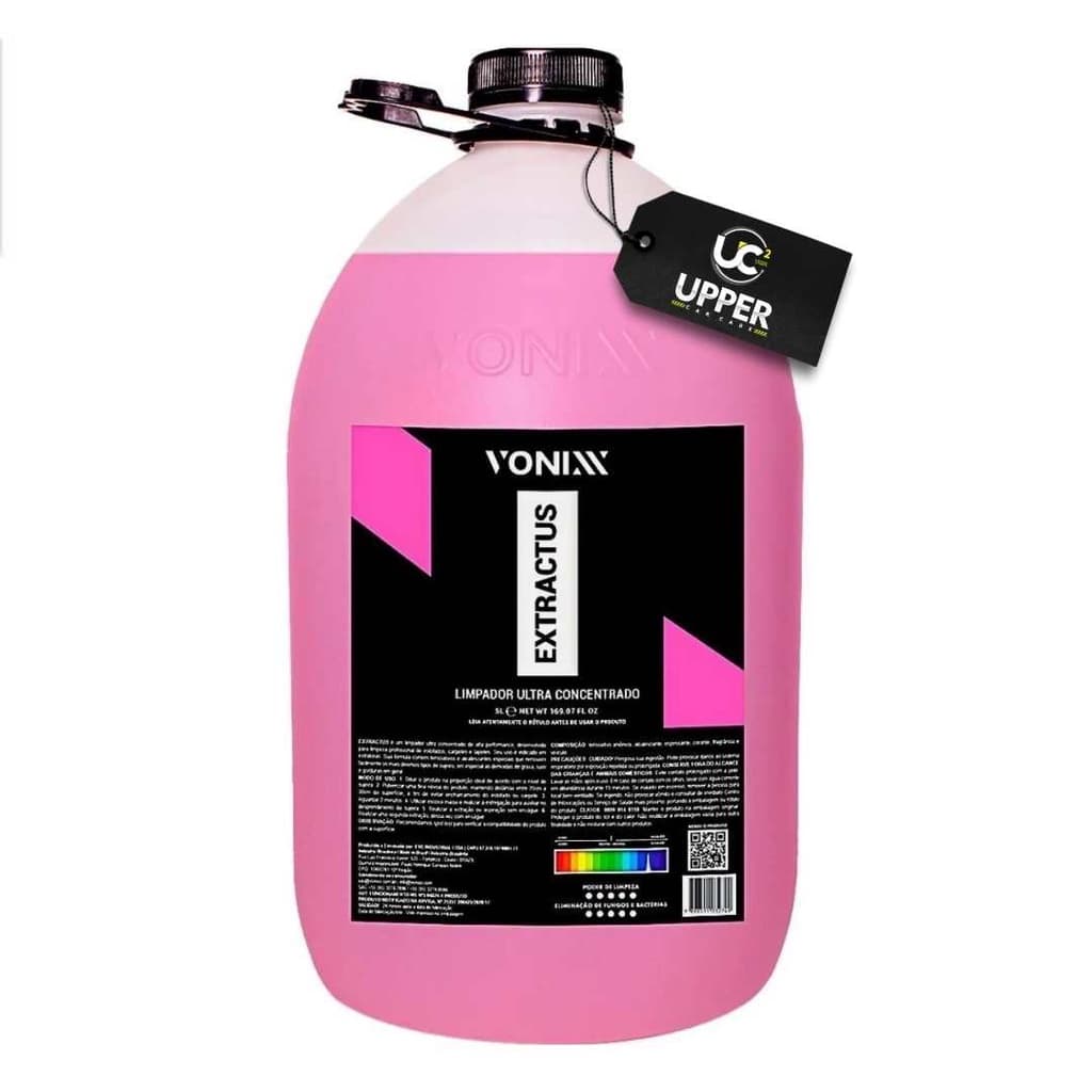 EXTRACTUS LIMPADOR ULTRA CONCENTRADO 5L  (SISTEMA VSC) - VONIXX