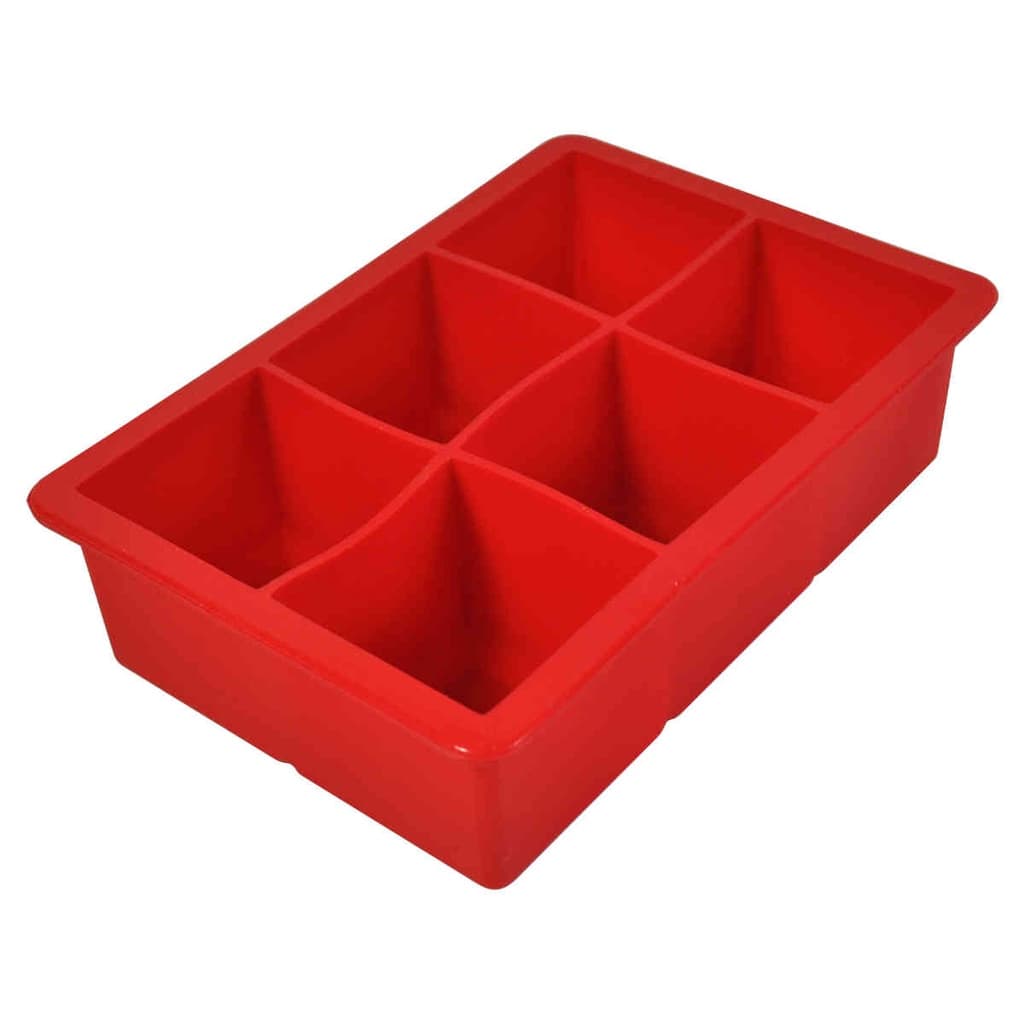 FORMA DE GELO PARA 6 CUBOS DE GELO GRANDE
