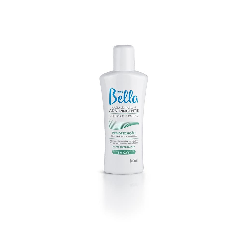 Loção de Hortelã Adstringente Pré Depilação 140ml - Depil Bella