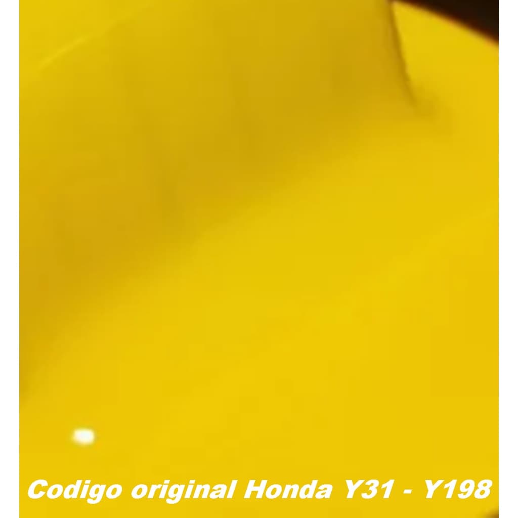 Tinta tira risco Honda CBX Twister 2007 2008 2009 Amarelo Topazio Y31 / Y198