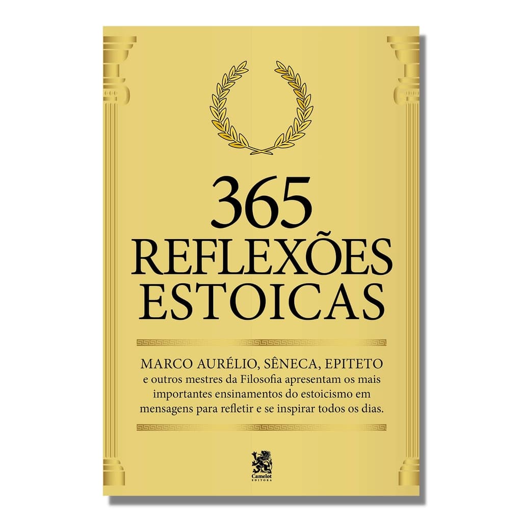 Livro 365 Reflexões Estóicas - Camelot | Mestres da Filosofia