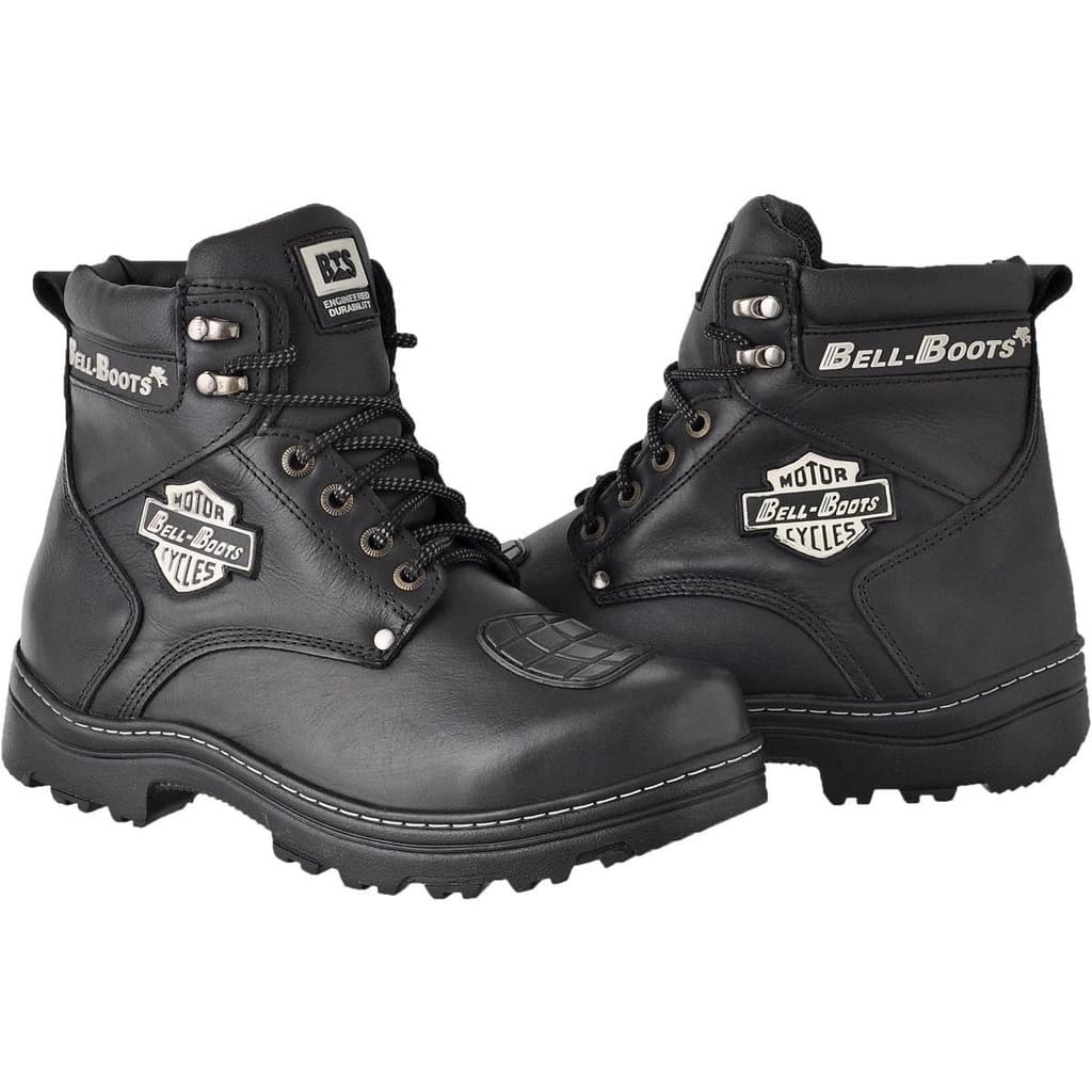 Bota Motociclista Cano Médio Couro Rota Clicles Bell 2018