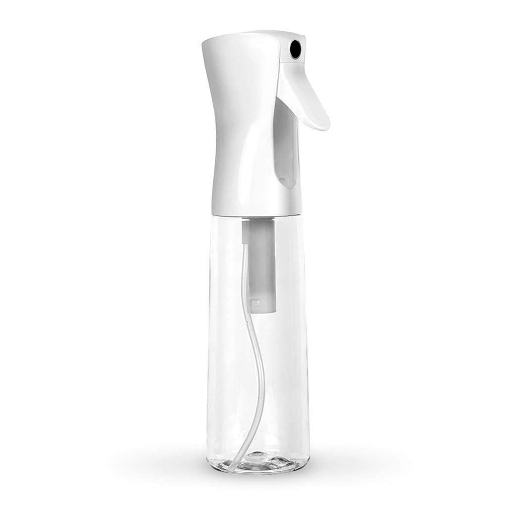 Spray Pulverizador Borrifador Contínuo Névoa 300ml Branco Cabelo Jardim Maquiagem Limpeza