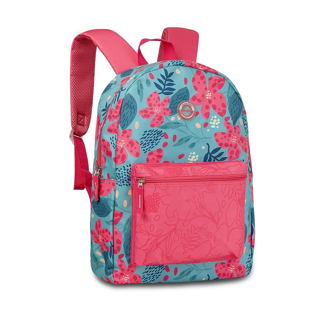 Mochila Bolsa Costas Escolar Juvenil Feminina Florida - Clio