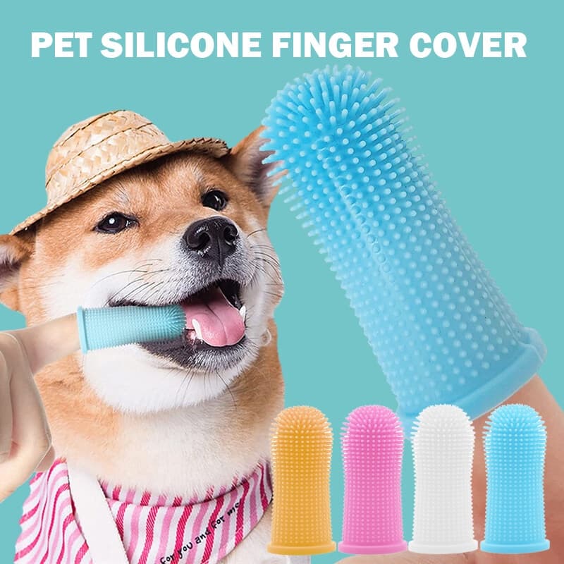 Escova de Dente de Dente de Dedo de Silicone Escova de Dente de de