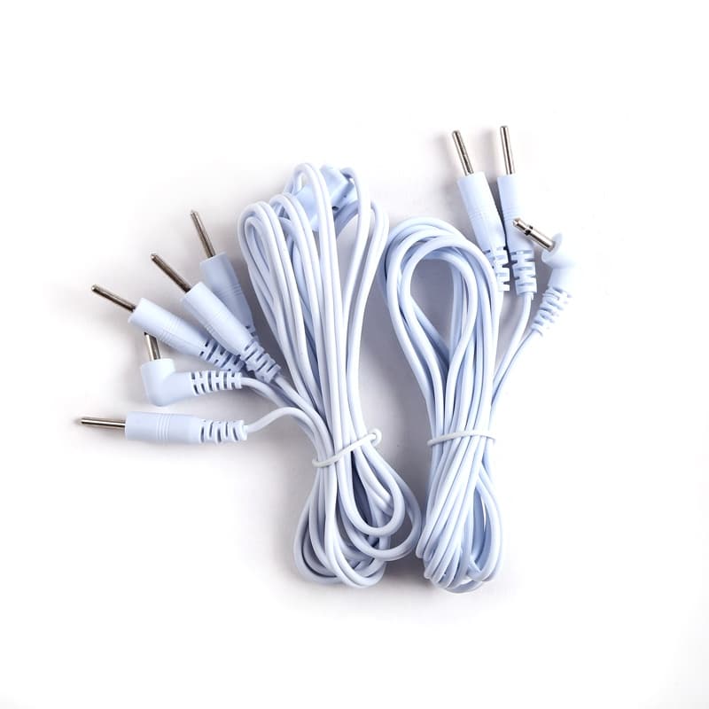 2 Pinos 4 Cabo De 3,5 Mm Fio De Conector Para TENS/EMS Terapia Eletrônica Máquinas Estimulador Muscular Nerve