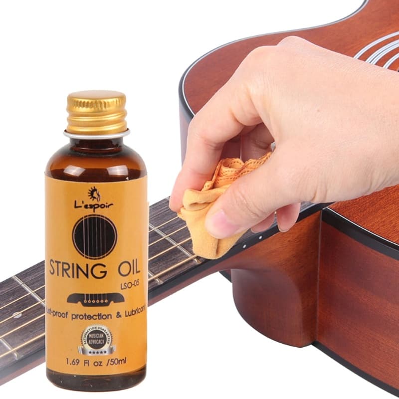 Prático Óleo De Enfermagem Guitarra Corda Acessórios Fingerboard Limão Para Baixo Ukulele Cordas Cuidados
