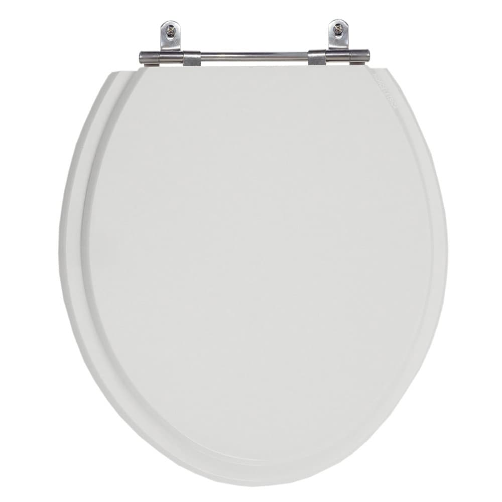 Tampa Vaso Oval Cinza Claro Para Deca-Incepa-Celite-Roca MDF