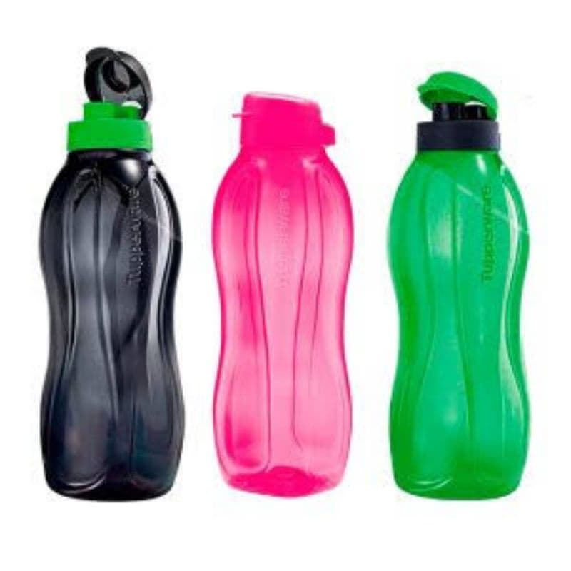 Garrafa água Rosa. Eco Tupper 2 litros e 1,5 litros Original Tupperware