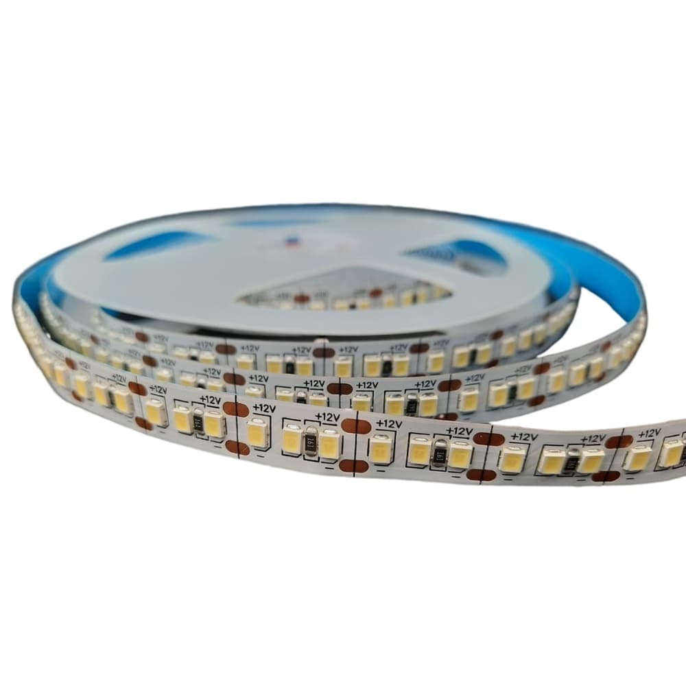 Fita de Led 180led/m 14,4w/m 12v IP20 5m Alpertone Branco Neutro- 4000k