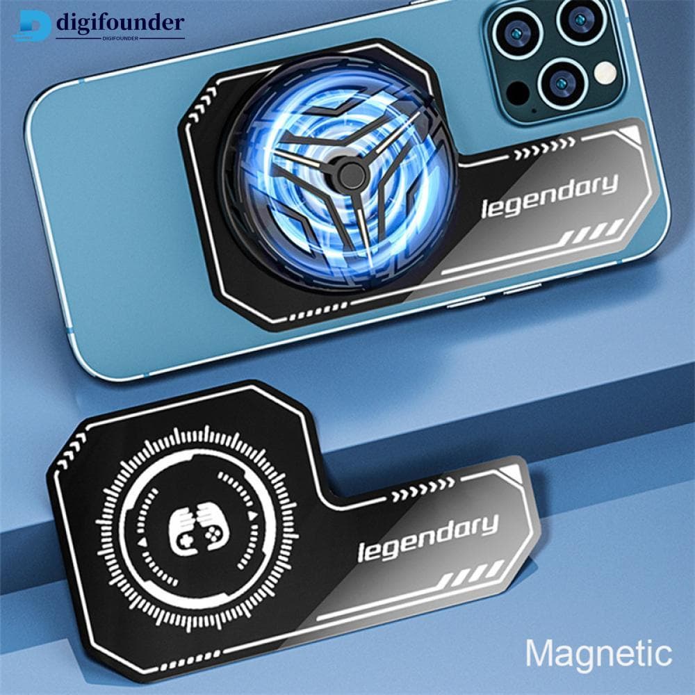 DG 2023 Adesivo Magnético Dissipador de Calor para Celular – Refrigeração Gamer, iPhone/Samsung/Xiaomi
