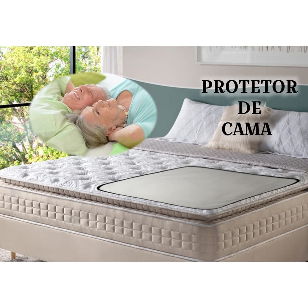 Protetor Lavável de Cama/Colchão Infantil/Geriátrico, Protetores de Colchão Absorventes p Cuidado 1U