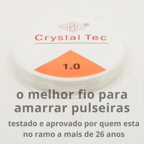 Fio De Silicone Para Pulseiras - 0,7 Mm 10m Melhor Qualidade