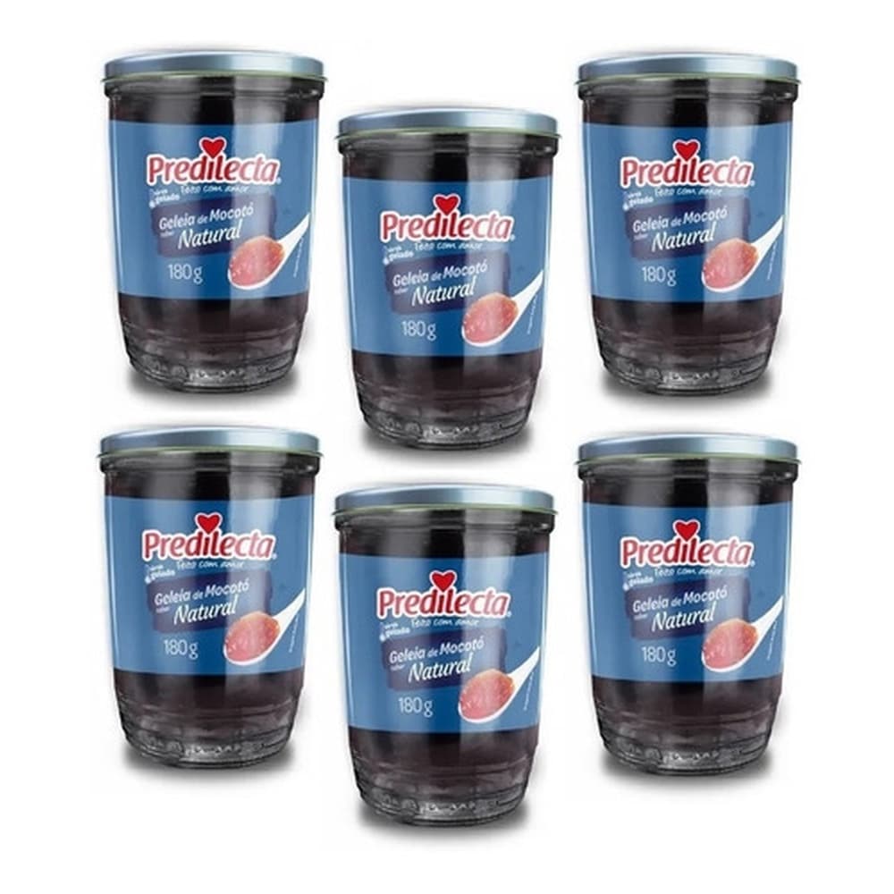 Kit 6 Copo Geléia De Mocotó Sabores Deliciosos Predilecta