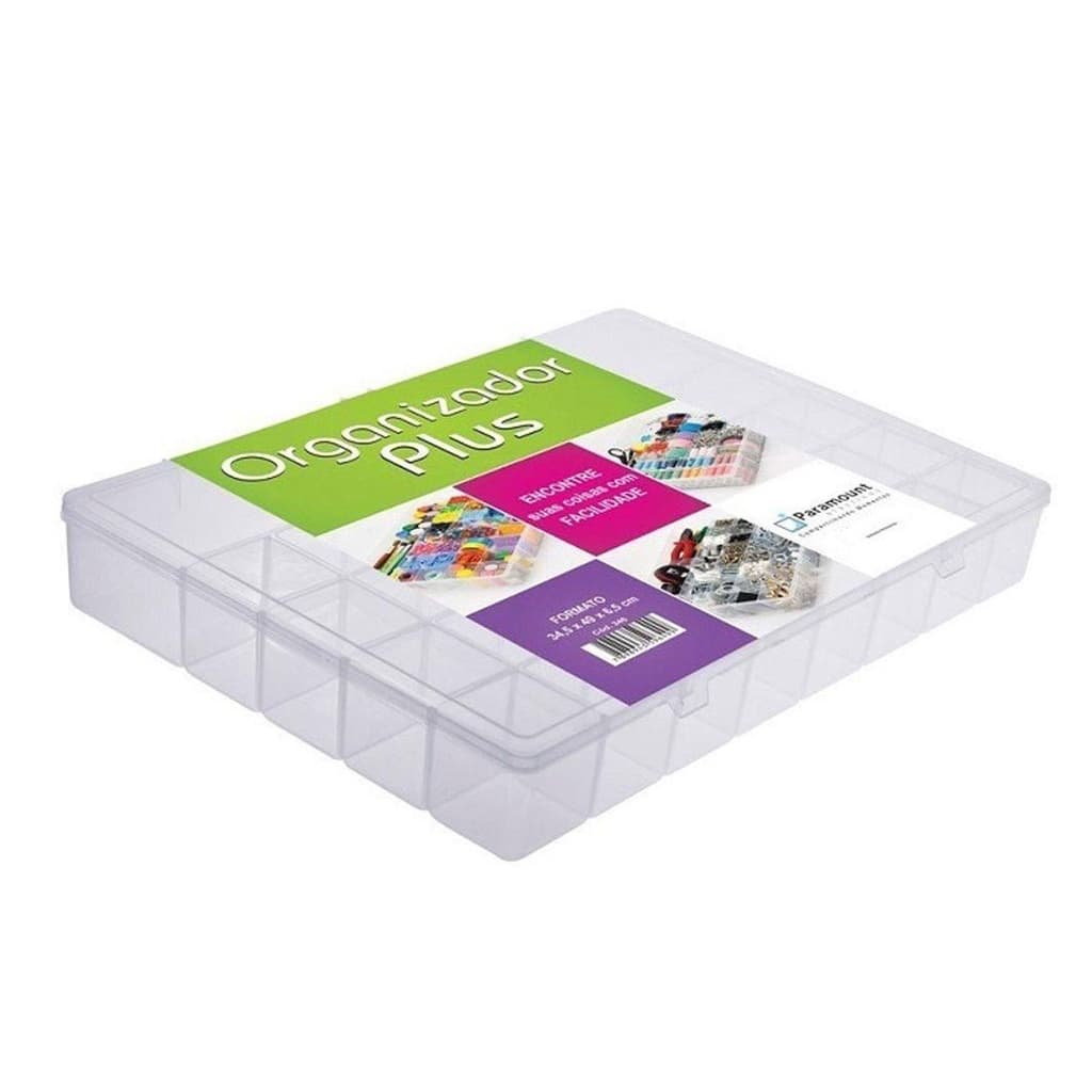 Box Caixa Organizadora PLUS 34,5x6,5x49 Cod: 346 Paramount