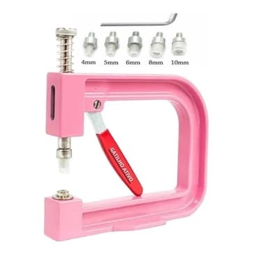 Aplicadora Rosa de Perolas p Artesanato e Decoracao de Roupa