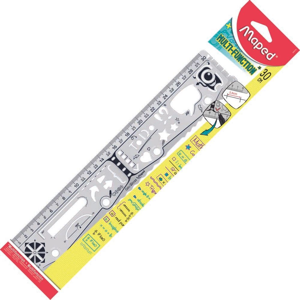 Regua 30cm Maped Geonotes 250310