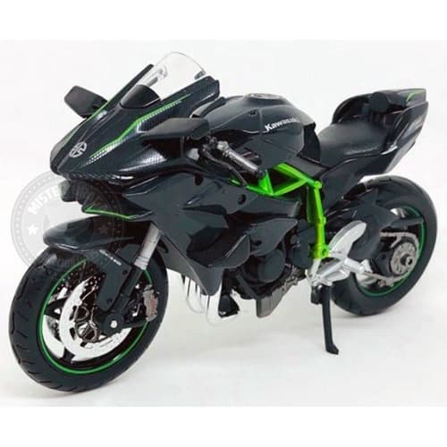 Miniatura Moto Kawasaki Ninja H2r Preta Maisto 1/12