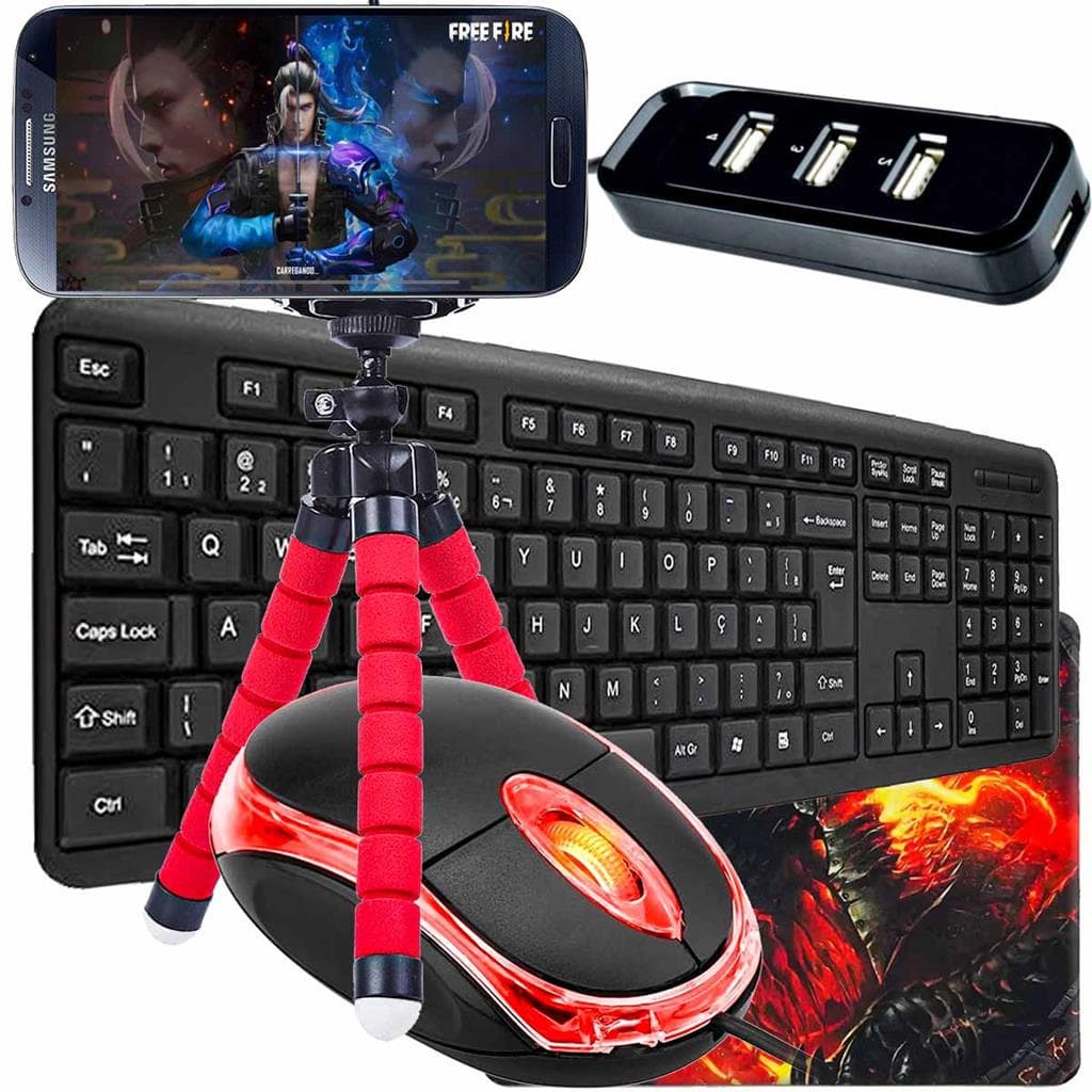 Kit Mobilador Gamer Completo Para Jogos Celular Android
