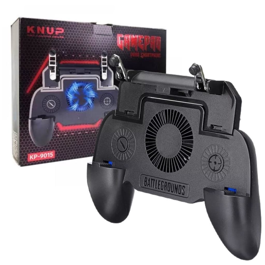 GamePad Para Celular Joystick Suporte Para Smartphone Com Cooler Knup Kp-9015 Qualidade