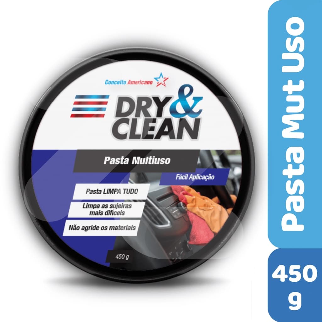 Dry&Clean | Pasta Limpa Tudo Multiuso | Limpa a Seco  - 450 gr