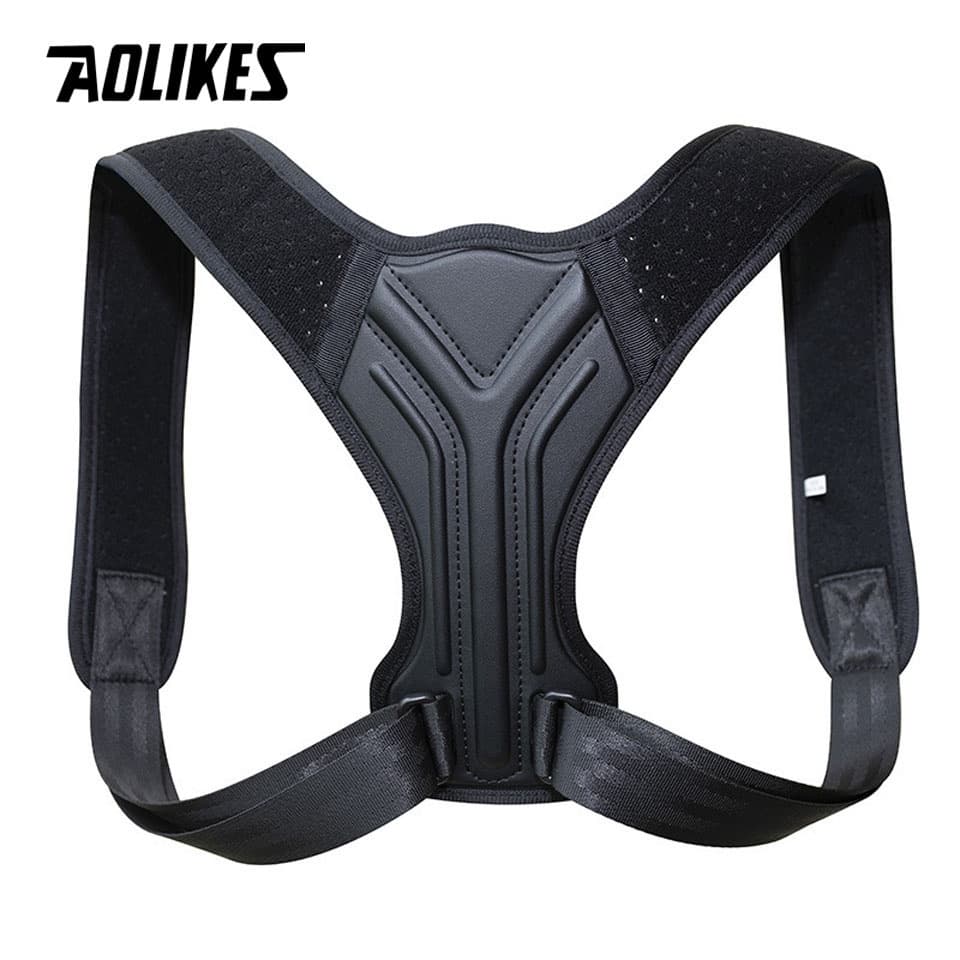AOLIKES Corretor De Postura Ajustável , Suporte Para Costas , Ombro , Espartilho , Correção , Coluna , Postural , Fixado