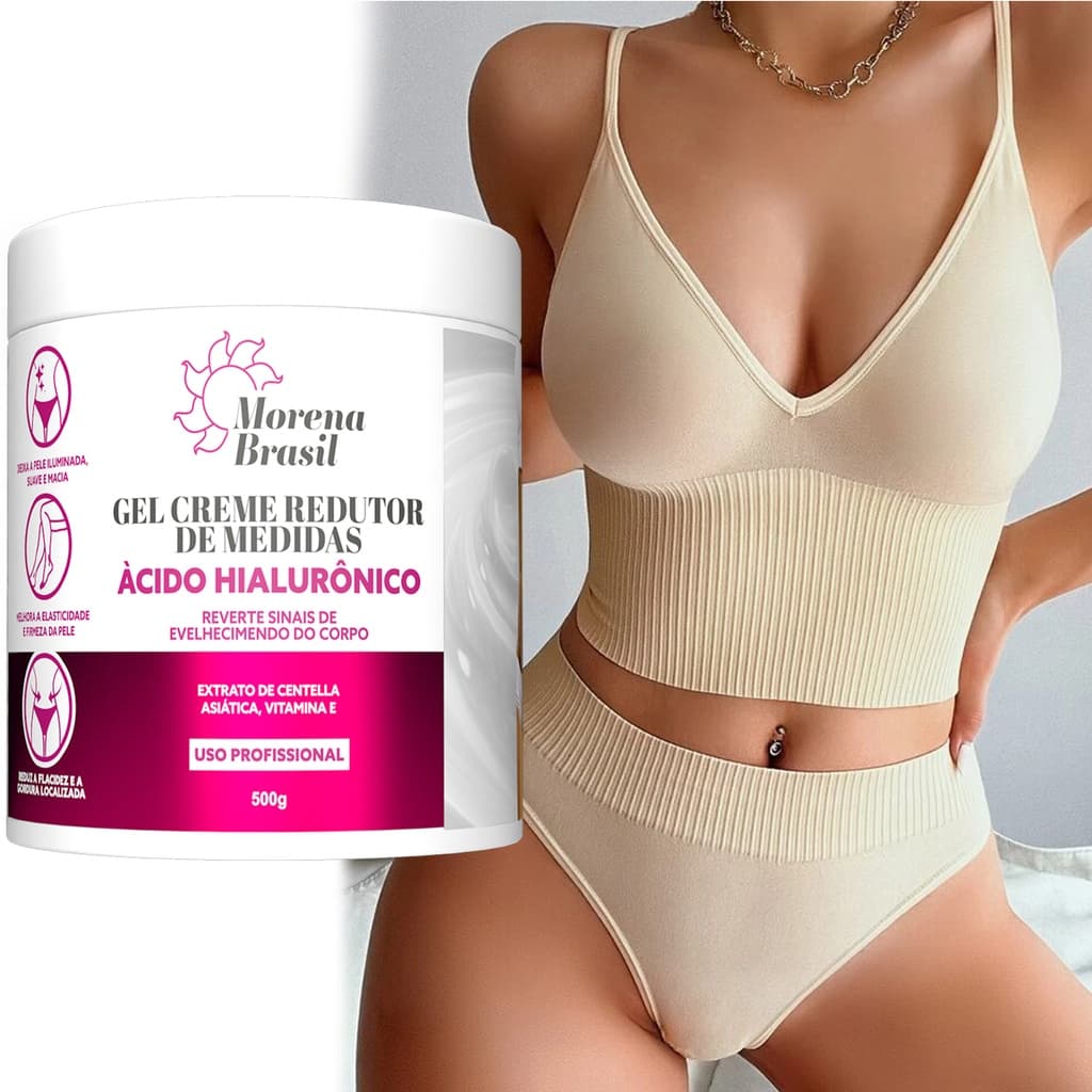 Gel Modelador Corporal Morena Brasil | Morena brasil 🔅 500g