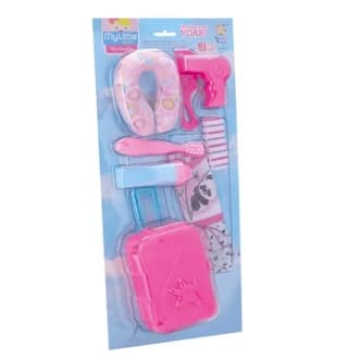 My Little Collection Kit Viagem Infantil Acessorios E Maleta Divertoys