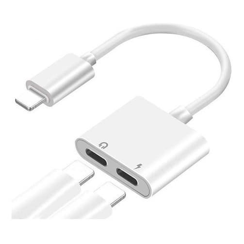 Cabo Adaptador Tipo C Duplo Fone E Carregamento