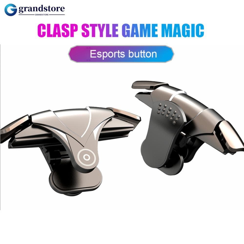 GS G12 Jogo De Gatilho De Para Celular PUBG Joysticks Gamepad ABS Apontador Botão Chave L1 R1 Controlador B3K1