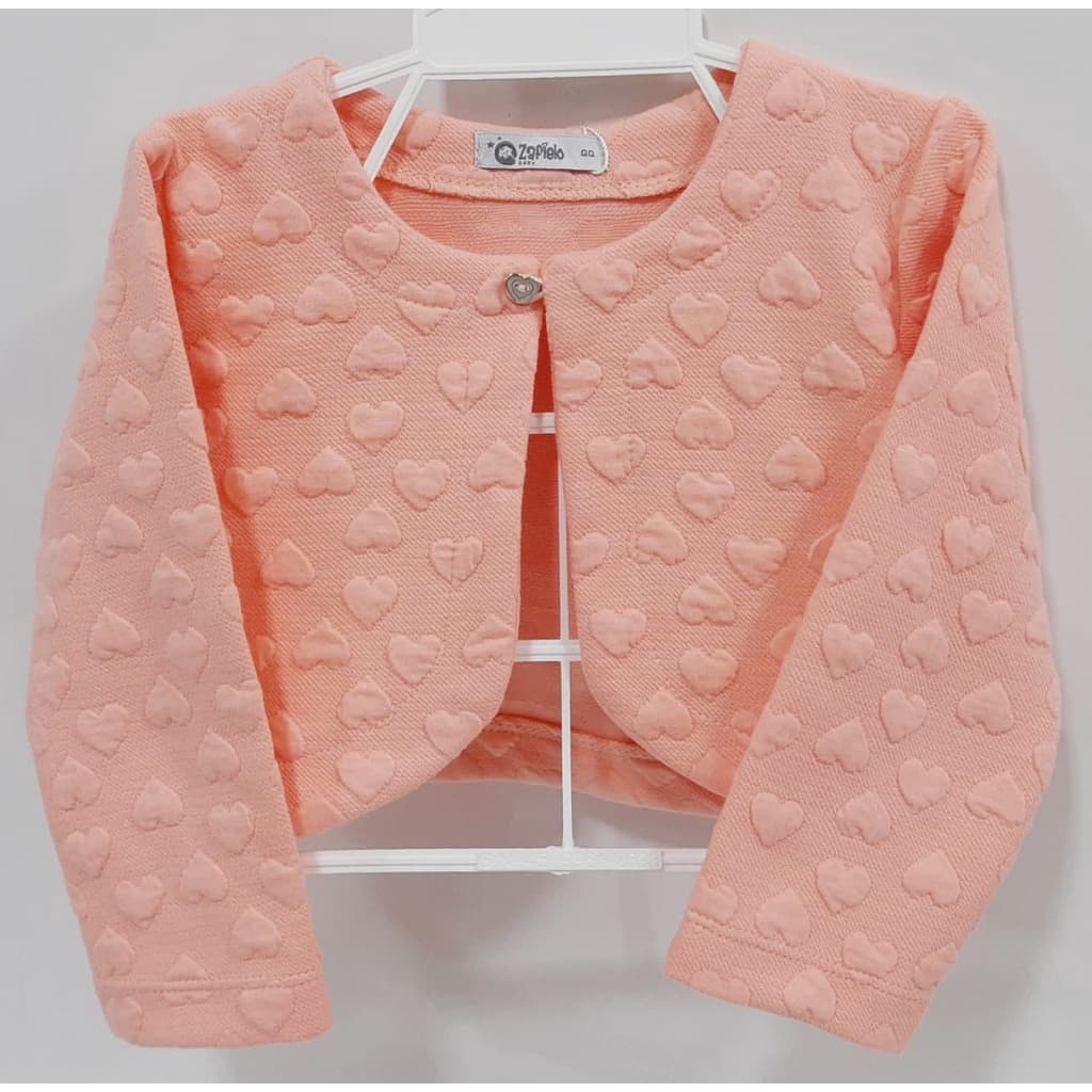 Bolero / Casaco Luxo Bebê Menina Zafielo Baby Casaquinho 503