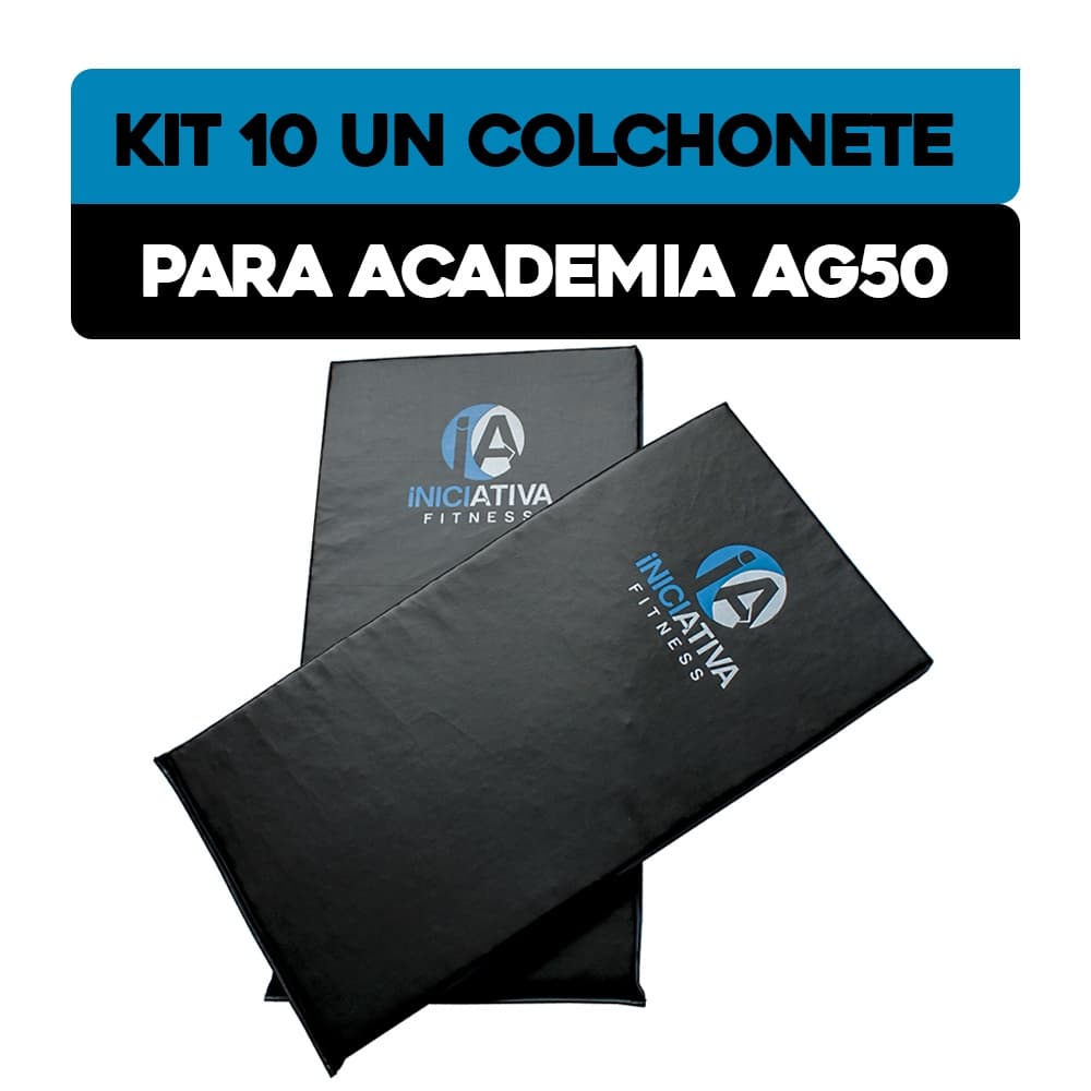 KIT 10 UNIDADES COLCHONETE ACADEMIA AG50