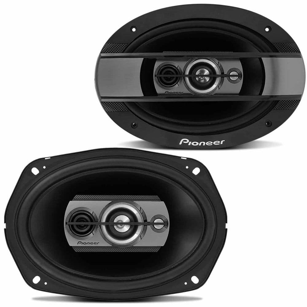 Alto Falante Pioneer Para Carro TS-6990BR 6x9 Polegadas Quadriaxial 150W RMS Par de falantes