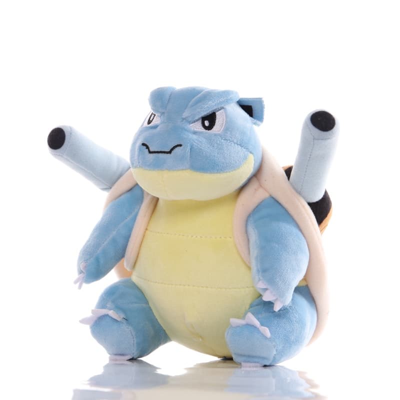 Brinquedos de Pelúcia Pokemon Blastoise Plush de 20cm Boneca Boneca Blastoise Boneca Blastoise Pelúcia Pelúcia