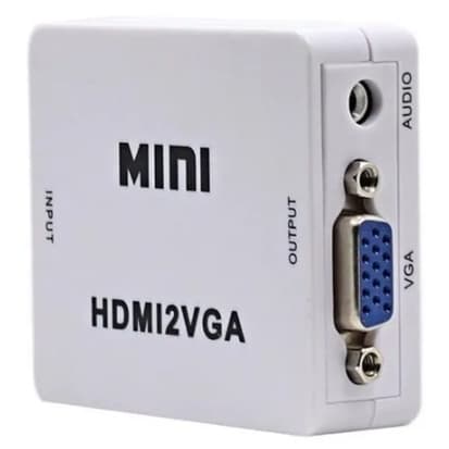 Adaptador Conversor Hdmi (Aparelho Ps4,xbox,pc) Para Vga ( Tv Monitor)