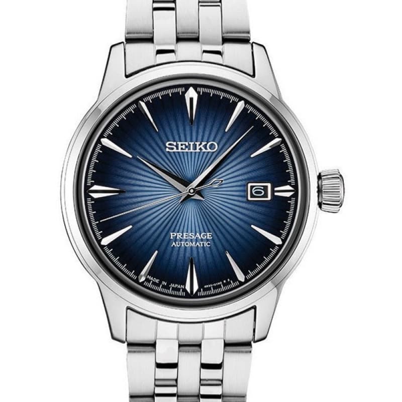 SEIKO Relógio Masculino De Pulso Calendário De Quartzo Pulseira De Aço Clássica SEO