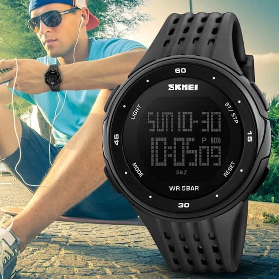 Relógio Skmei 1219 Digital Esportivo Masculino Para Esportes Ao Ar Livre [ Warranty ]