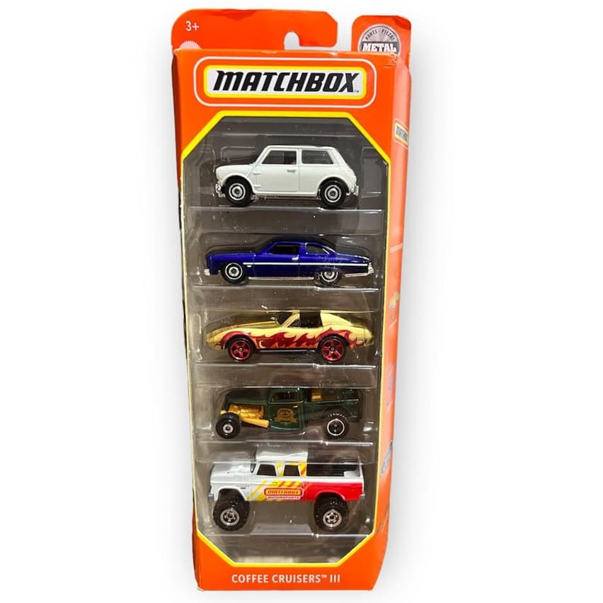 Carros Pack 5 Matchbox - MBX Fire Rescue