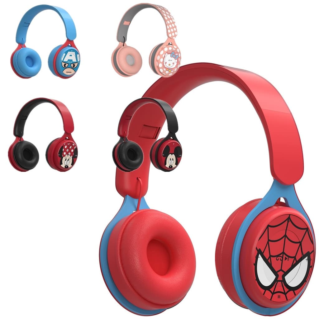 Auscultadores sem fios Bluetooth para crianças