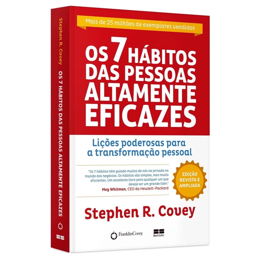 Livro ''Os 7 Habitos Das Pessoas Altamente Eficazes'' Stephen R. Couey