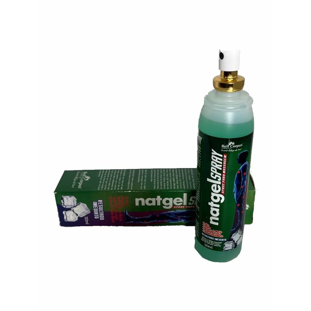 Gel Massageador Natgel 120g Spray - Bell Corpus
