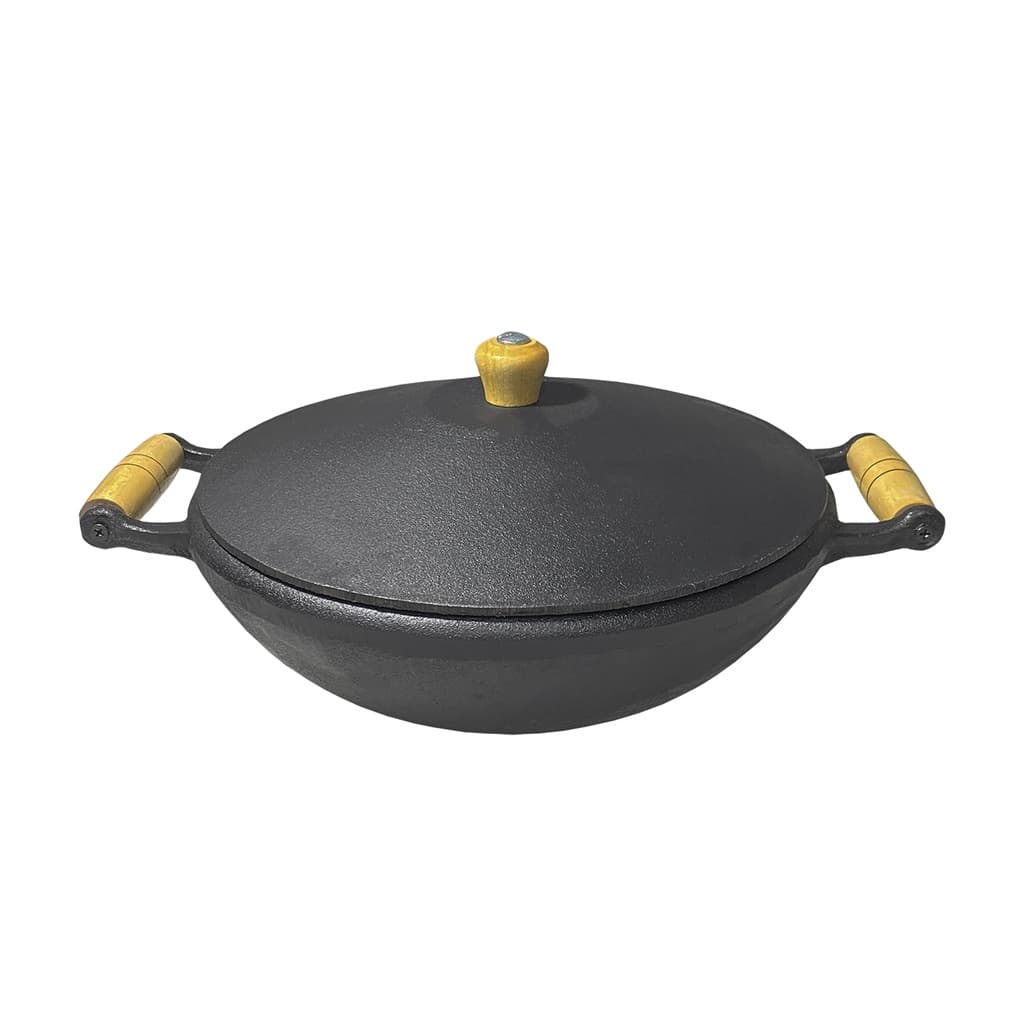 Panela de Moqueca 5 litros Ferro Moquequeira C/ Tampa 30cm