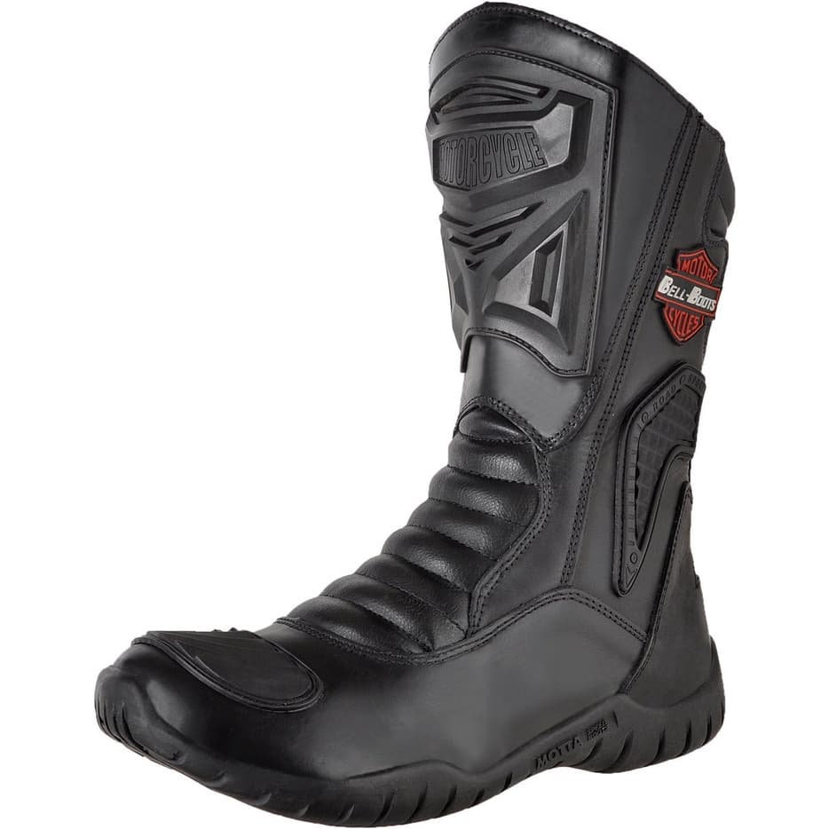 Bota Motociclista Slim Soft Bell Boots Cano Alto Preta 4000