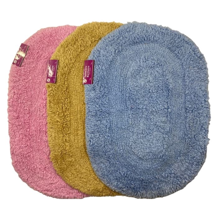 Tapete Para Banheiro Peludo Felpudo Antialérgico 100% algodão