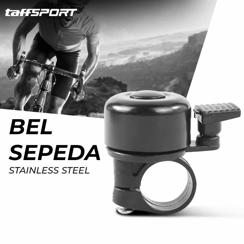 Buzina De Ciclismo De Segurança Em Aço Inoxidável TaffSPORT
