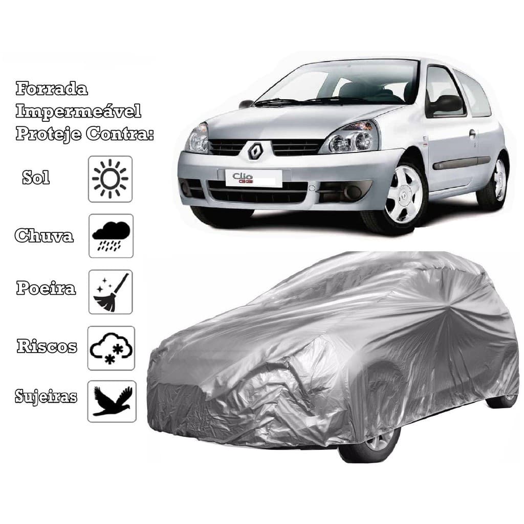 Capa Cobrir Carro Renault Clio Forrada e 100% Impermeável