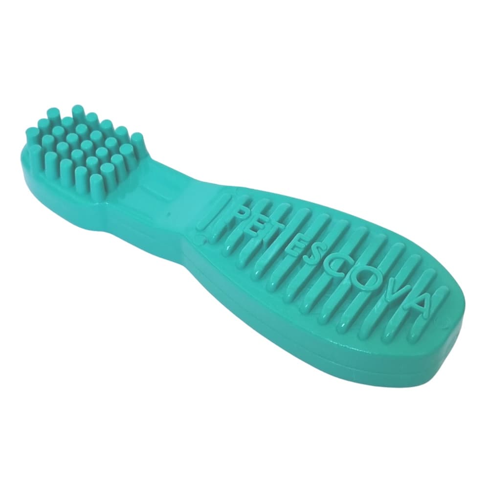 Mordedor de Nylon p/ Cães Pet Games Pet Escova P Verde Água