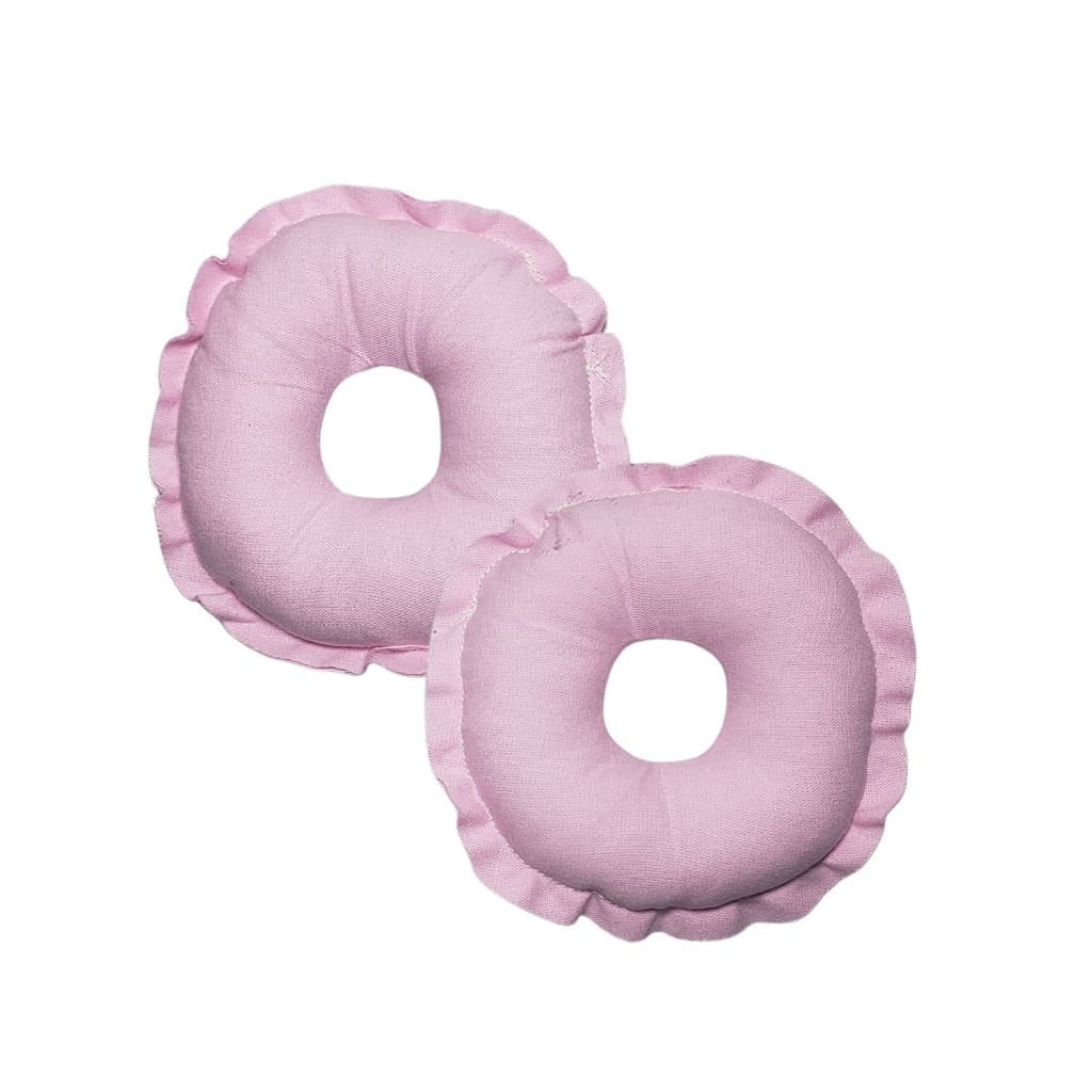 Par de Rosquinhas De Amamentação Absorventes Seios Lavável 100% Algodão